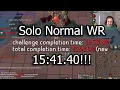 ToA Solo 150 WR 15 41 40 overall time