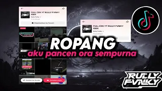 dj ropang roda panguripan viral fyp tiktok terbaru 2025 by rully fvnky