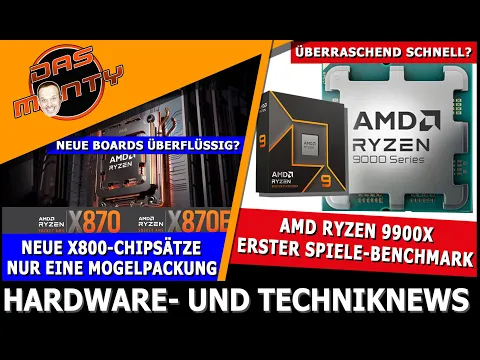 Download MP3 AMD Ryzen 9900X Spiele-Benchmark überrascht | Ryzen 9000 Chipsätze überflüssig? | RTX 5000 Schweigen