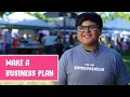 Make A Business Plan Tip for Youth Entrepreneurs
