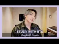 Download Lagu BTS Jeon Jungkook Study with Me (No music, with small whispers, white noise ASMR only)