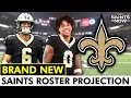 BRAND NEW Saints 53-Man Roster Projection Position-By-Position Breakdown