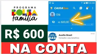 ✅ PARCELA DO BOLSA FAMÍLIA MÊS DE ABRIL LIBERADO NA CONTA CAIXA TEM 600 a 1100 Reais