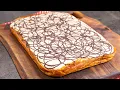 Giant Eclair on a Tray - party dessert recipe