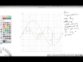 Drawing Superposition of 2 Waves