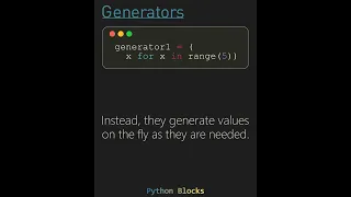 Python Generators Simple