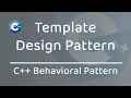 Template design pattern in C Template pattern for interview preparation