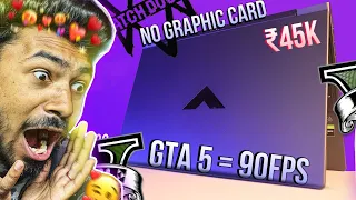 🔥Laptop Under 45k without Graphic Card But Runs GTA 5 in 90FPS | Laptop Under ₹45000 | xavier krish