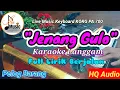 Lagu JENANG GULO KARAOKE LANGGAM DENGAN LIRIK BERJALAN ~ Cipt. Andjar Any