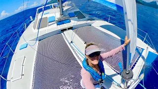 Ryan Did It!  And We Get Some Beautiful Sailing in Too