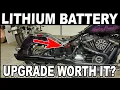 New LITHIUM BATTERY Install on HARLEY-DAVIDSON Worth the MONEY