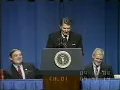 Ronald Reagan manure fertilizer farm joke about Democrats Republicans told 1988 in Missouri