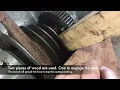 Removing Stuck Chuck from Myford Super 7 Lathe