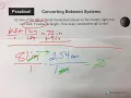 Practice Converting between Systems 13