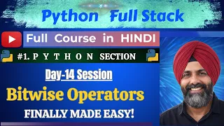 Python Bitwise Operators Explained AND OR XOR NOT Shift Day 14 Python Full Course