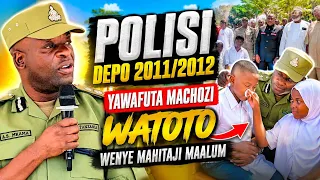 SIO ULINZI TU! POLISI DEPO YA 2011/2012 WAWAFUTA MACHOZI WATOTO WENYE MAHITAJI MAALUM 