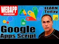 Google Apps Script how to set Web App HTML Service Parameters Get URI parameters to use in code