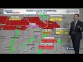 Indiana river flooding Friday morning update How high will they get