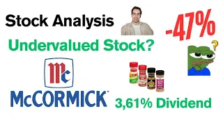 mccormick mkc stock analysis undervalued dividend stock