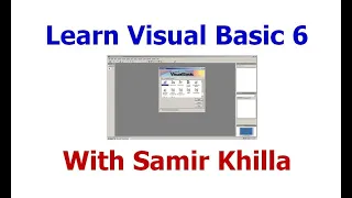 Learn visual basic 6 with Samir Khilla Create Your First Program