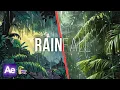 Animated Rain in After Effects Explained in 1 Minute