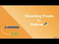 How To Round Floats In Python