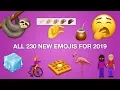 Video di ? First Look: All 230 New Emojis for 2019