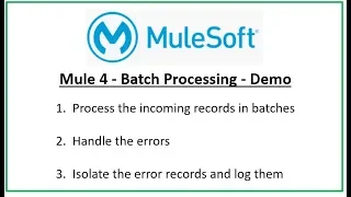 How to handle error records in Mule 4 Batch Processing