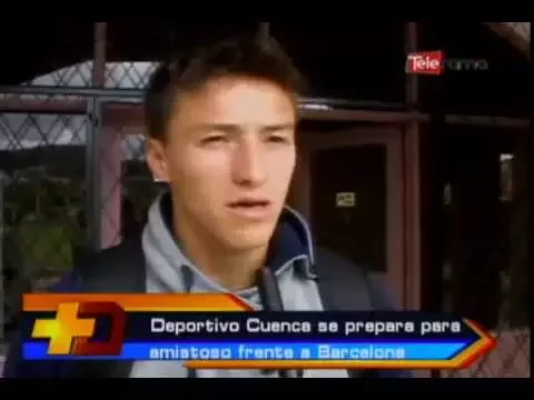 Deportivo Cuenca se prepara para amistoso frente a Barcelona