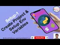 Tutorial Part-16 Python Path Env Variables Create a Project