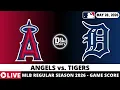 LOS ANGELES ANGELS VS DETROIT TIGERS MLB Game Score Radio Play-by-Play