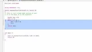 How to build your own power function from scratch C programming tutorial