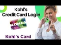 Sign in to My Kohl s Card to Make a Payment My Kohls Credit Card Login Kohl s Credit Card Login