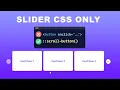 create css only carousel swipers with scroll-button and scroll-marker