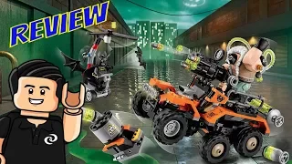 Lego Batman Movie Camión tóxico de Bane Set 70914 Review en Español