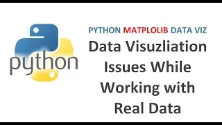 Python Data Visualization Matplotlib Data Visualization Issue in Practical Work