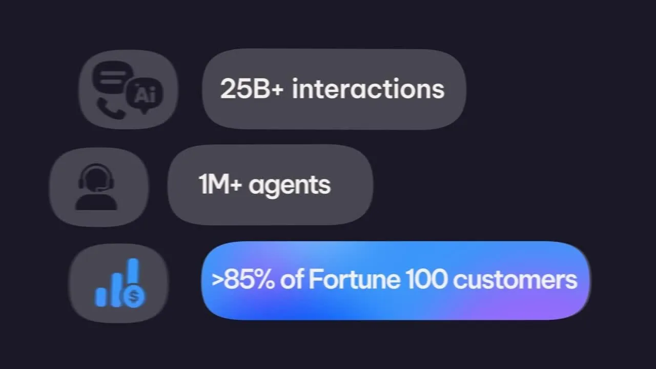 NiCE agentic AI customer service video