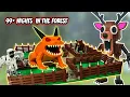 Download Lagu Cursed LEGO 99 Nights in the Forest We FIGHTING The FROG KING Terrified Boss in INFINITE NIGHTS