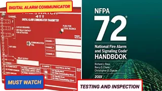DIGITAL ALARM COMMUNICATOR TRANSMITTER TESTING INSPECTION NFPA72 REQUIREMENTS