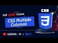 CSS Multiple Columns Explained column-count column-gap column-span column-rule
