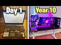 10 Year Gaming Setup Progression 300 - 10k