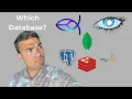 System Design Choosing A Database