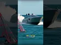 Download Lagu HUGE YACHT wakes over Small Boat! | Wavy Boats | Haulover Inlet