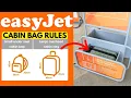 EASYJET LARGE AND SMALL CABIN BAG SIZES EXPLAINED - AVOID THE 48 PENALTY AND DON T GET CAUGHT