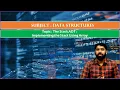 LEC04 Data Structures Implementing the Stack Using Array By Dr K Varada Rajkumar