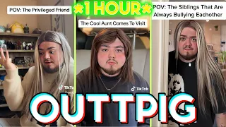 1 HOUR OUTTPIG Tiktok Funny s - Funniest Cameron Perez The Cool Auntie pov tiktoks 2024