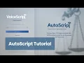 AutoScript Tutorial