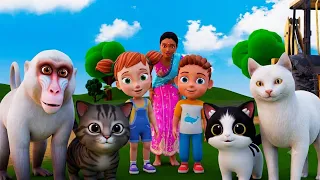 बिल्ली के बच्चे | Chintu aur Cat| Chintu cartoon | pagal beta | desi comedy video| cs bisht vines