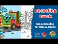 Are These the BEST Recycling Truck Coloring Pages for Kids in 2025