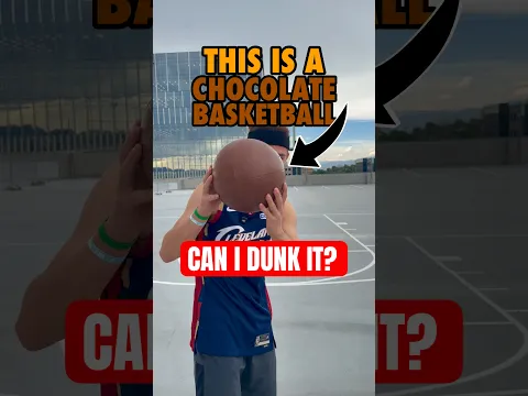 Can I Dunk A Chocolate Basketball? 🍪🏀